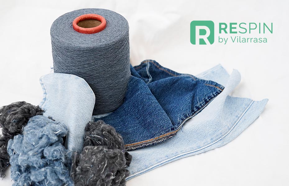 RESPIN by Vilarrasa: Our business line for manufacturing post-consumer recycled yarn.